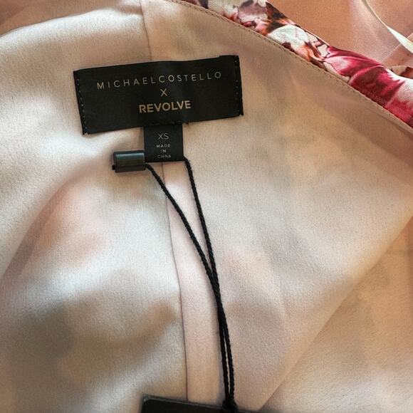 Michael Costello x Revolve Cole Dress Pink Floral - Picture 9 of 10